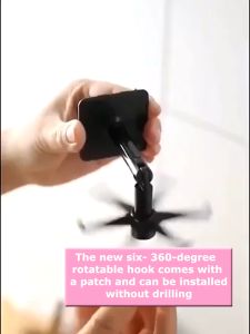 Furniture Farm: 360° Rotatable kitchen utensil hanger /Wall-mounted hanger