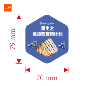 Blueberry Bun Packaging Box Coconut Raisin Bread Slicing Plastic Transparent Baking Box Cake Pastry Dessert Kitchen Tool