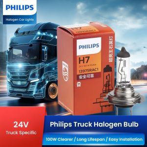 Philips | Philips 24V Truck Headlight Bulb H7 24V 100W PX26d 13975RA