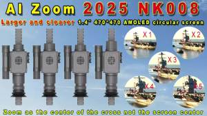 Camera Săn Bắn Tầm Nhìn Ban Đêm Hồng Ngoại NK008 Plus 850nm Quay Video HD 1080p Zoom Kỹ Thuật Số 5x Ống Nhòm Kim Loại