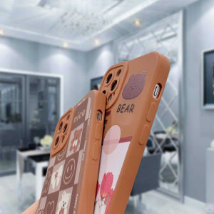 Case Kamera Softcase Pro Bear Tulip untuk Smartphone Samsung, Infinix & Vivo