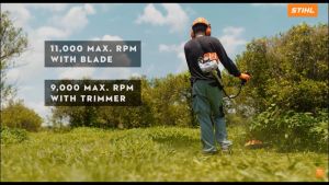 STIHL GERMANY FS3001 25.5cc 2-Stroke Straight Brush Cutter Grass Cutter Mesin Rumput