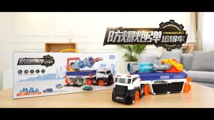 Mainan Anak Truck Track Cannon Ball & Curve Ejection