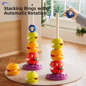 Intelligent Development Stacking Rainbow Tower Toy