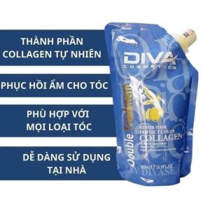 Hấp phục hồi colagen diva loại 1 siêu mềm mượt 500ml