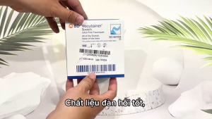 Hộp 25 dây garo y tế BD Vacutainer Stretch 367203 dùng dể lấy máu truyền dịch... – Không chứa latex