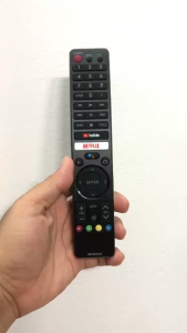 Remote Dùng Cho TV SHARP Điều Khiển Tivi Nhận Giọng Nói Android Smart Thay Được GB346WJSA GB326WJSA GB326WJN8 Kèm Pin AAA