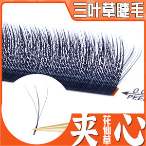 ขนตาปลอม Fairy Style 3D ขนตาปลอมเนื้อเนียนนุ่มไม่หลุดร่วง ขนตาปลอมแบบหนา B Curl สำหรับทุกสภาพผิว