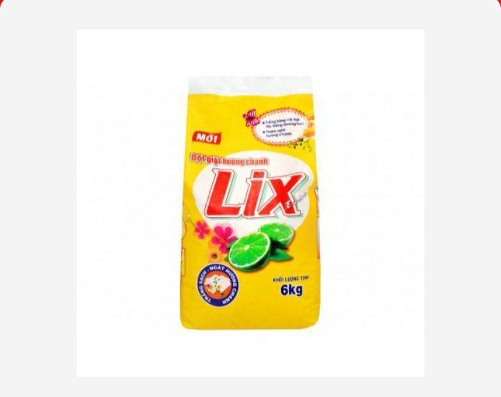 Bột Giặt Lix Extra Chanh