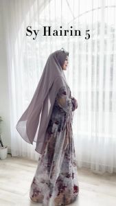 Zahira1808 Sale Cuci Gudang Hairin 5 Gamis Bahan Ceruty Baby Doll Gamis Murah Trendi Baju Syari Muslim Wanita Ibu Terlaris Baju Pesta Adem Nyaman Di Pakai Real pict Jumbo Fit XXL