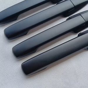 Cover Handle Pegangan Pintu Mobil Brio 2012 - 2017 Hitam Doff