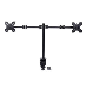 HTD ขาตั้งทีวี ขายึดทีวี แบบหนีบโต๊ะ ขายึดจอคอม 2 จอ รองรับขนาด 13-32 นิ้ว ยึดจอคอมพิวเตอร์ จอ TV LED LCD ปรับก้มเงยได้