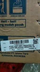 Stop Lamp Assy Lampu Belakang MEGAPRO 06 MERK WIN