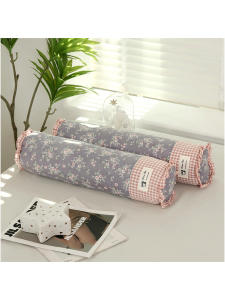 Đệm Mềm Mại Thoải Mái Có Thể Tháo Rời Hỗ Trợ Cổ Vỏ Hạt Lanh Vải Cotton Hình Chữ Nhật Dùng Cho Mọi Lứa Tuổi Dùng Cho Phòng Khách Sạn Phòng Ký Túc Xá