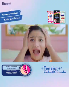 [PAKET 6PCS] BIORE Pore Pack Plester Pembersih Komedo Black Oil Absorbing Powder 4 Strip