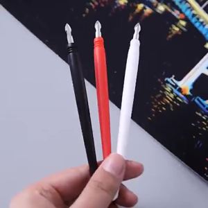 Metal Toe Cap Scraping Pen Plastic Scraper Scratch Painting Pen Scratch Painting Tool Scratch Map Special Pen for Scraping Paper Cross-Border Factory Direct Sales