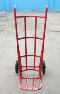 รถเข็นเหล็ก รถเข็นปากคลอง รถเข็นเหล็ก รถเข็นเหล็ก รถเข็นของ 2 ล้อ รถเข็นใส่ของ รถเข็นเหล็กหนาพิเศษ รถเข็นเหล็กหนา แบบโค้ง ล้อแม๊กเหล็ก 10 นิ้ว