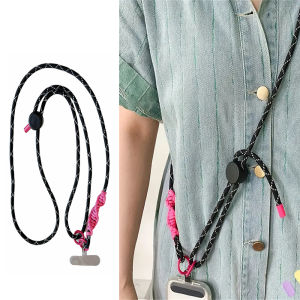 Cute Phone Lanyard Adjustable Diameter Outdoor Universal Case Crossbody Shoulder Card Neck Cord Clip Hang Anti-lost Wrist Strap