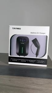 【Local Delivery】TAYNIU EV Charger 4.3" Large Screen Type 2 7kW/22kW Wall-Mounted Charger with APP Charging History Function for Electric Vehicles