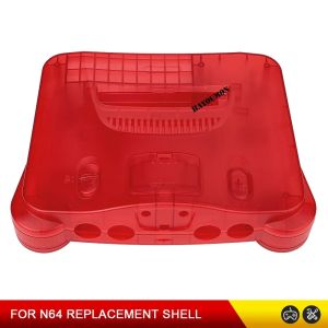 Multi-Colors Housing Shell For N64 Translucent Case for N64 Replacement Case Transparent Boxes For N64 Console Gaming Accessorie
