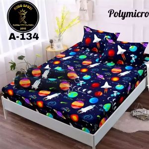 Sarung Kasur Busa Seprai Resleting Promo Murah No.4 ( 90x200x15 ) No.3 ( 120x200x15 ) No.2 ( 160x200x15 ) No.1 ( 180x200x15 ) sarung kasur / Sprey Resleting Motif Karakter club bola/Sarung kasur resleting no 2 160x200