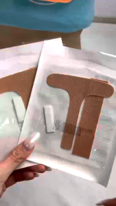 4Pcs Nasal Tube Nasal Strips Nasal Tube Fixed Sticker Catheter Patches Non-woven Fabric Fixing Patch