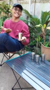 Gelas Camping 4 in 1 Dhaulagiri Stainless Steel Portable & Outdoor