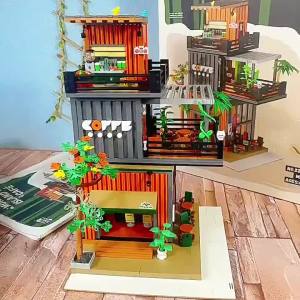 YESBRICK | Bộ Quà Tặng Cho Bé Gái Dễ Thương DIY Xây Dựng Khối Đồ Chơi Mô Hình Biệt Thự
