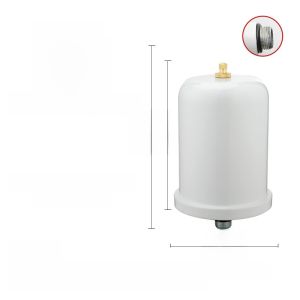 Home Use Cold And Hot Water Self-Priming Pump Pressure Tank 1L2L Air Pressure Tank Water Pump Accessories Cast Steel Material