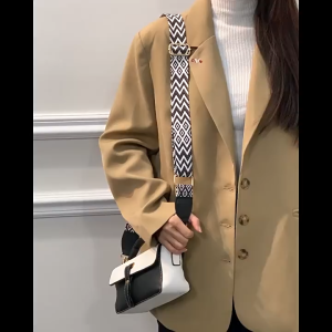 High Quality Womens Wide Sling Strap for Bag Replacement Long Single Crossbody Bag Straps All Match Shoulder Belt