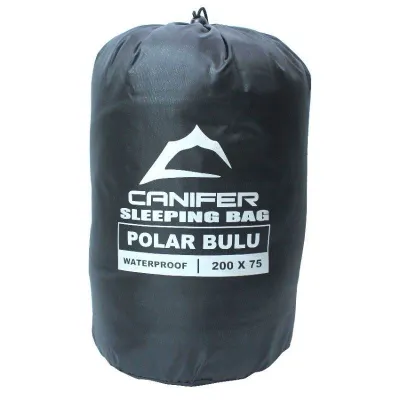 Canifer Sleeping Bag Polar Bulu Tebal Anti air Kantung Tidur Camping Outdoor Waterproof