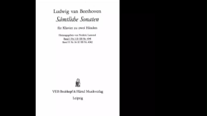 Beethoven "The Complete Piano Sonatas Band I + II " - Trọn bộ 32 bản Piano Sonata của Beethoven (Giáo trình Piano cổ điển) tập 1 + 2