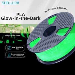 SUNLU | Glow In The Dark Clear And Smooth High Strength PLA Filament For 3D Printing