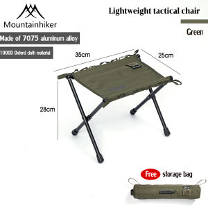 Portable Folding Stool – Perfect for Camping Picnics and Travel Use Outdoor Seating | Stylish Seating | Aluminum Alloy Frame