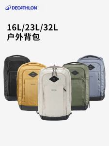 Decathlon Mens Business Commuter Backpack Computer Bag Hiking Outdoor Sports Climbing Bag Student Bookbag Dual Shoulder Pack
