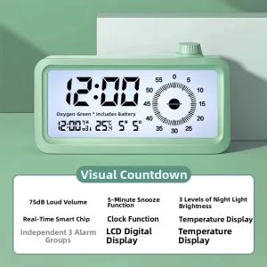 Wake Up Gadget for Students Small Alarm Clock