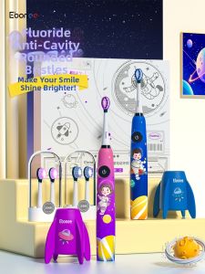 Ebonee | Smart Reminder Childrens Electric Toothbrush 3-6 Years and Over 12 Anti-Cavity