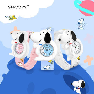Đồng Hồ Snoopy Cho Trẻ Em Bé Gái Đồng Hồ Trẻ Em Đồng Hồ Bé Trai Đồ Chơi Hoạt Hình Đáng Yêu Thước Dây 2-6 Tuổi Đồng Hồ Điện Tử Quà Tặng Sinh Viên Dây Đeo Đồng Hồ Silicon
