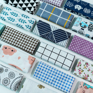 Vải Lanh Cotton Thủ Công Vải Bàn Ăn Họa Tiết Kẻ Sọc Vải Nền Vải Treo Phong Cách INS Vải Vải Lanh Cotton Vải Hoa