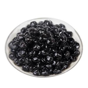 Quick Cook Black Sugar Pearl Milk Tea Powder for Tea Shops Amber Colored Ready to Use Pearl Powder Special Ingredient for Popular Snacks