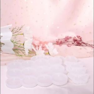 1PC Round Oval Silicone Mould DIY Epoxy Resin Mold for Jewelry Making Pendant Earrings Key Chain Accessories