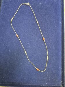 Red Balls With Chain - Premium Quality Jewelry & Accessories For Festive