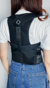 Kids And Adults Back Support Premium & Open Shoulder/Straighten Back/Relieve Pain/Fatigue Corrector
