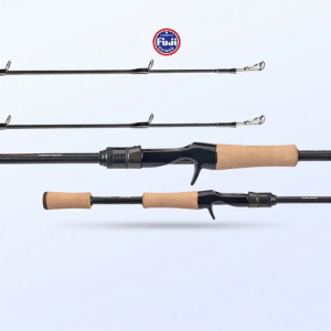KINGDOM | Ultra-fast Action Gun Handle Baitcasting Rod for Perch and Bass