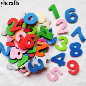 Home Decorative Sponge Stickers Wall Stickers Fridge Magnets Early Education Self Learning Digital Shapes Animal Plant Characters