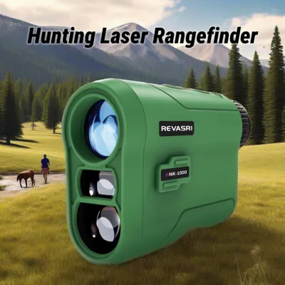 REVASRI Hunting Rangefinder -1000M Range Finder for Hunting and Golfing with Speed Slope Scan and Normal Measurements