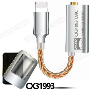 ALC5686 CX31993 HiFi DAC Headphone Amplifiers Audio Decoding AMP Adapter Sound Card Digital Decoder 32bits/384KHz For iPhone iOS