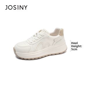 Josiny | Comfortable Breathable Womens White Sneakers