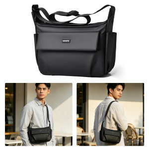 MENSPE Mens Shoulder Bag Large Capacity Messenger Bag Business Bag Waterproof Travel Bag Sports Bag Cross Body Bag Lightweight Casual Bag Leisure Sport Street Bag