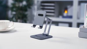 Baseus Desktop Biaxial Foldable Metal Stand for Phone Stand Tablet Stand